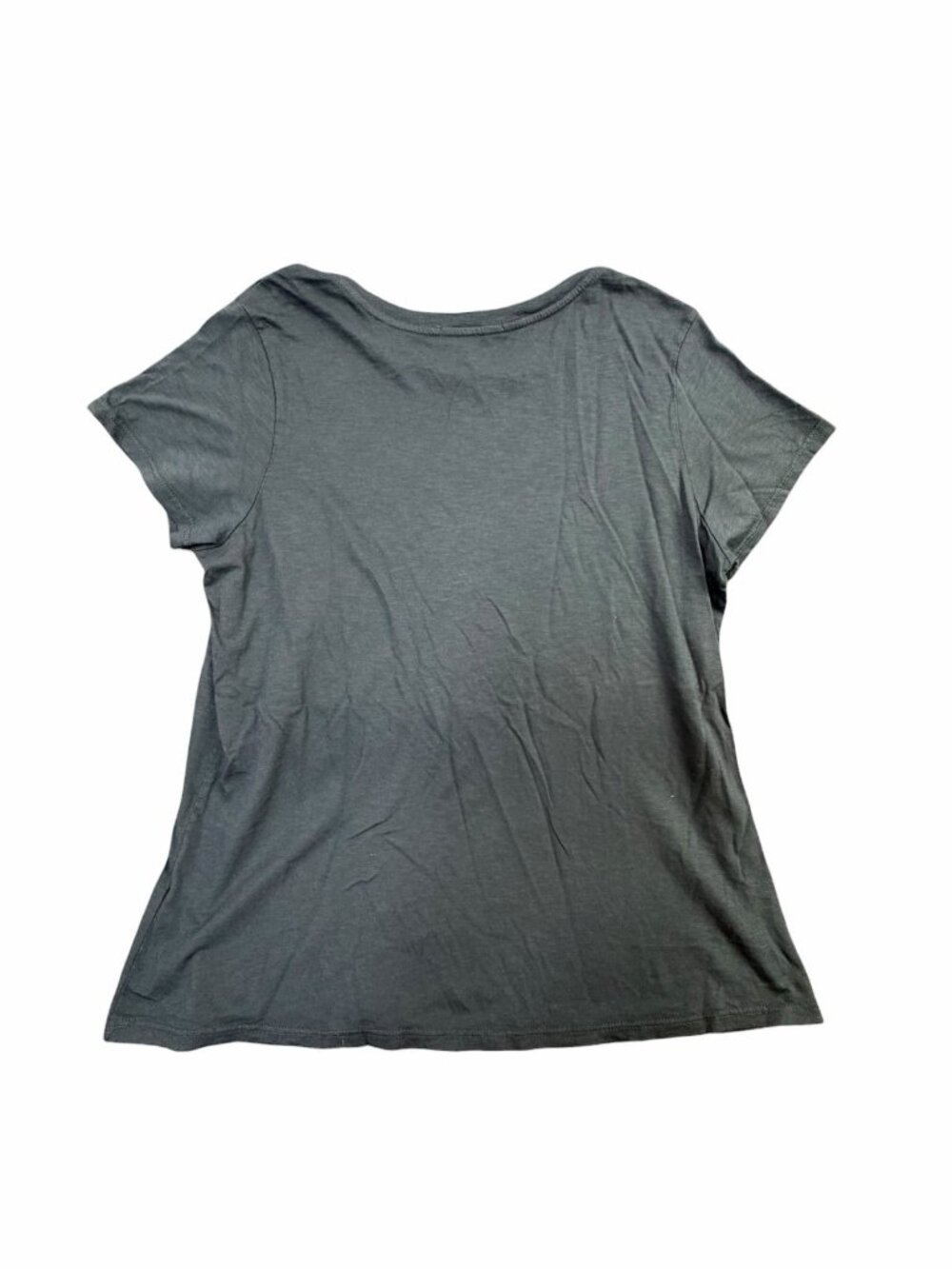 Marine Layer Short Sleeve Crew Neck Tee Shirt Women’s Medium Gray NWOT - Picture 3 of 4